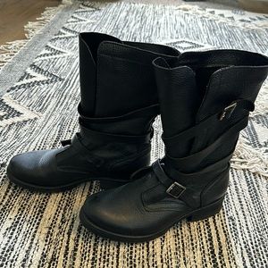 Steve Madden- Banddit Boots- Black- Women’s